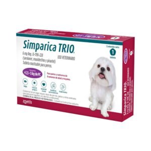Simparica Trio 2.5 - 5 Kg 1 Comprimido