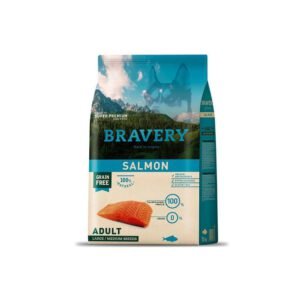 Bravery Adult Large/Medium Breed Salmon 12 Kg